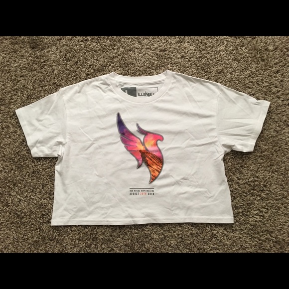 Tops - Illenium Red Rocks 2018 crop top